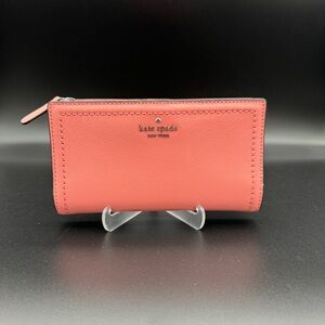 Kate Spade Large Slim Bifold Leather Wallet